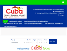 Tablet Screenshot of cubagoa.com